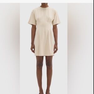 Theory  corset Tshirt Dress Large worn once